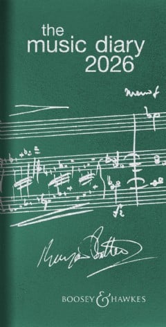 Music Diary 2026 (green)